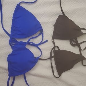 Matte Collection Triangle Bikini Top